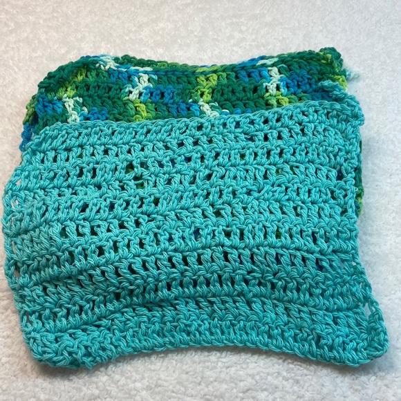 Other - Handmade Crocheted Dishcloths